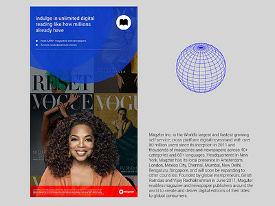 Magzter Brand Promo + Company Overview design graphic design