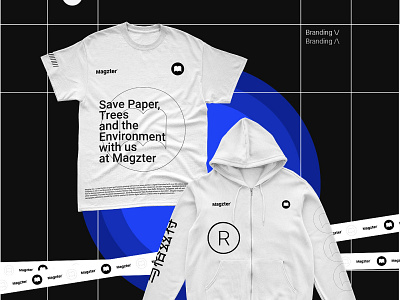 Magzter Apparel – Conscious Clothing Meets Bold Branding branding design graphic design logo