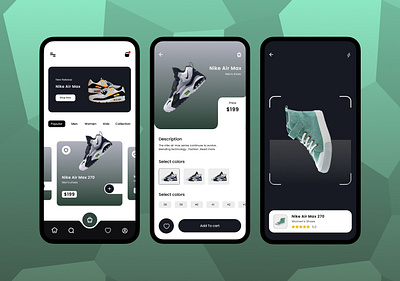 SneakCart – Minimal Sneaker eCommerce App UI branding ecommerce figma mobile app design shop ui uiux user interface website