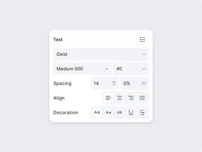 Text Editor Design graphic design nocode ui