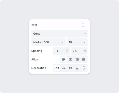 Text Editor Design graphic design nocode ui