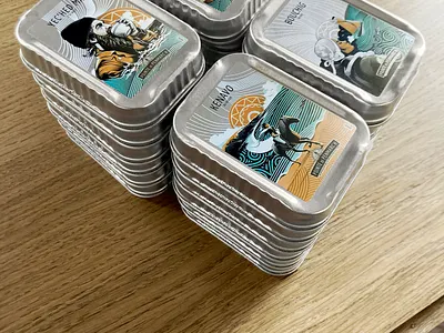 Etiquettes Pointe de Penmarc'h branding design illustration