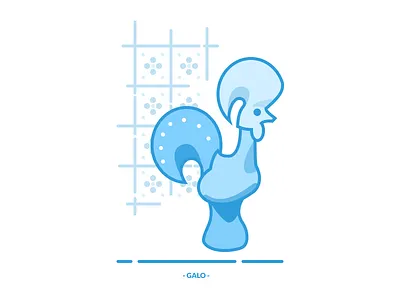 Galo Nostalgia galo iconographic illustration