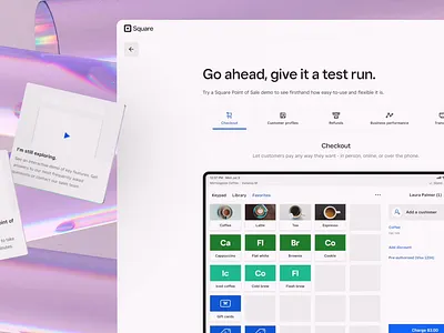 Portfolio case study visual (2024) 3d design ui ux