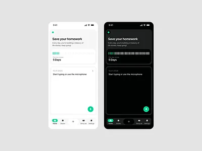 Diary App app ui diary app minimal app
