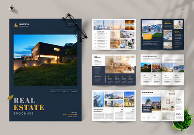 Modern Real Estate Brochure Layout home buying guide