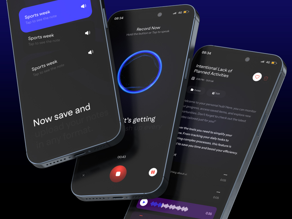 Example of Mobile App UI/UX Design 
