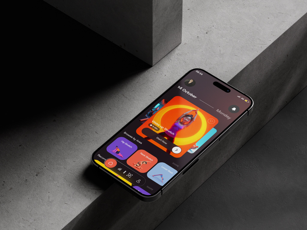 Example of Mobile App UI/UX Design 