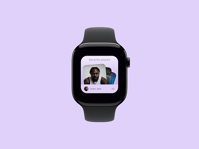 Music Tub or Playlist - Tubda music App iwatch music streaming ui