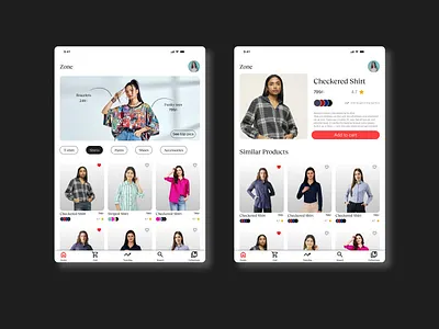 Daily UI 012- Ecommerce Store 012 app clothes daily 100 challenge daily ui design ecommerce figma order tab ui ux website