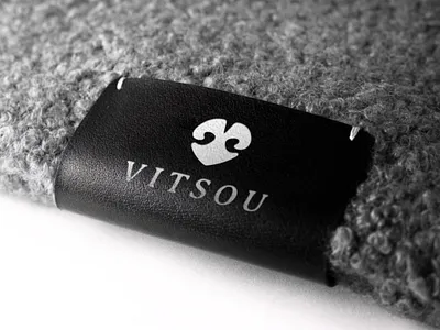 branding Vitsou branding logo luxury minimalistic premium symbol