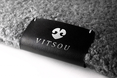 branding Vitsou branding logo luxury minimalistic premium symbol
