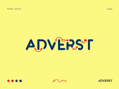 ADVERST app branding design graphic design illustration logo typography vector