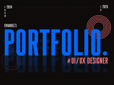 Portfolio | UI/UX Designer cover page figma hero section mockup portfolio design portfolio designer portfolio uiux portfolio uiux designer portfolio web design ui uiux ux web design website design