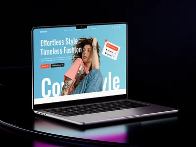 Ecommerce Landing Page design ecommerce homepage landingpage uiux webdesign