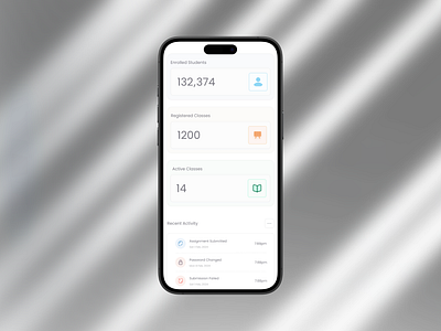 Geeks Educational management- Responsive Web edutech mobile responsive web saas ui