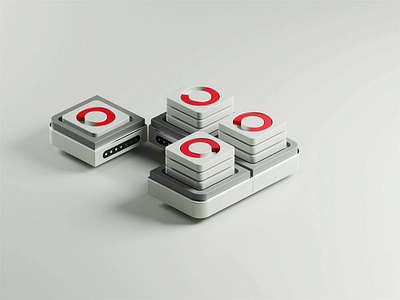 Interconnected 3d 3d animation blender blender3d design illustration isometric isometric illustration