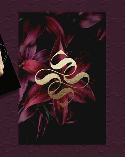 Rebranding Beauty Logo beauty branding flowers gold graphic design logo luxe luxury
