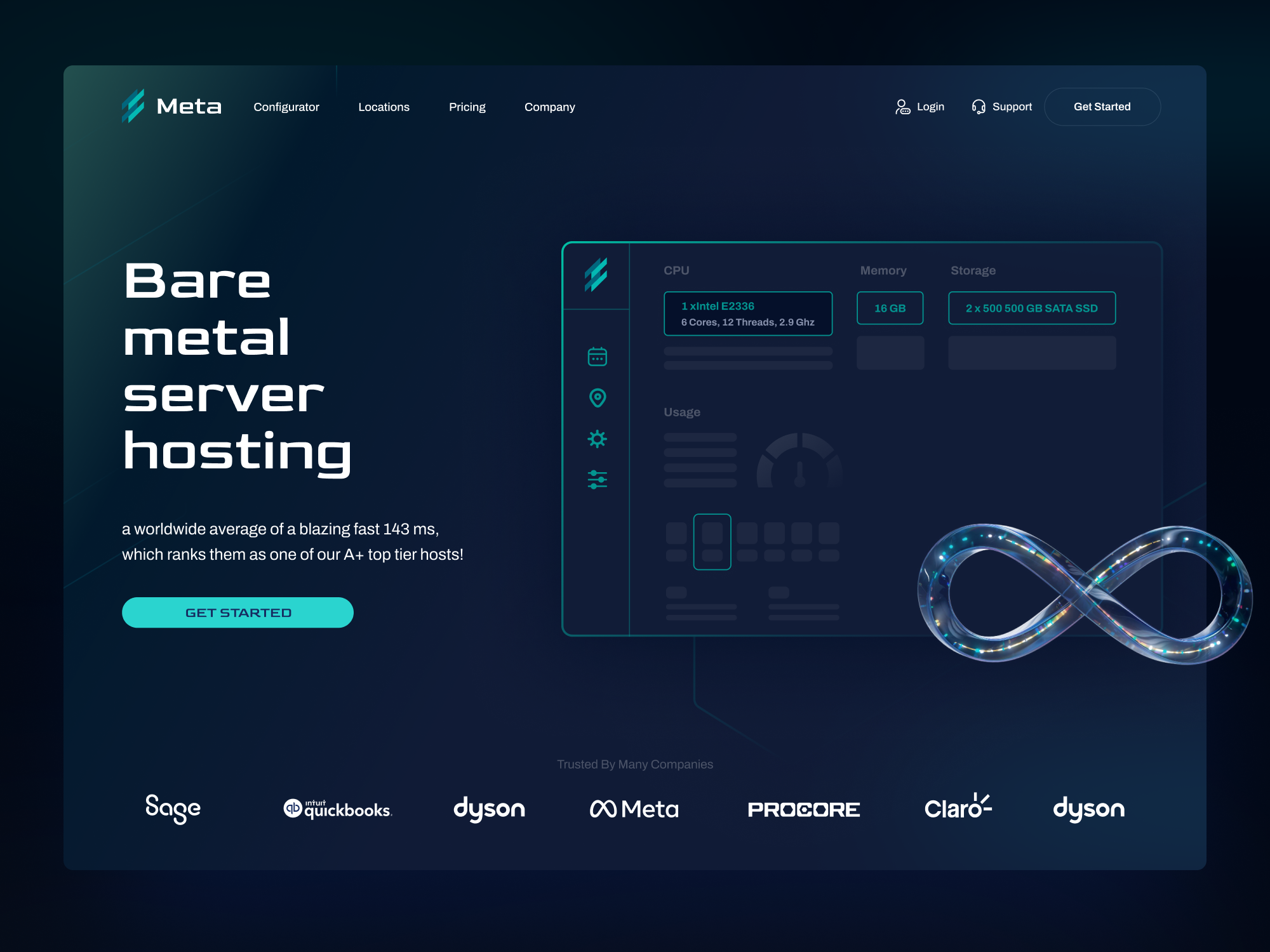 Example of Landing Page Design   2 Concepts