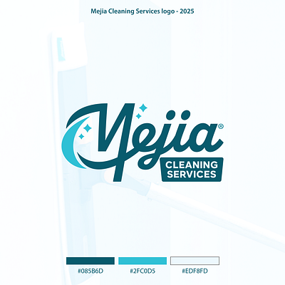 Branding - Mejia Cleaning Services 2025 branding design graphic design graphics illustration logo