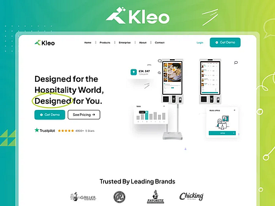Kleo: Website Design and Developed in Webflow cms development figma to webflow interface design landing page design ui ui design ui ux design ux ux design web design webflow webflow design webflow development webflow expert website design website ui ux