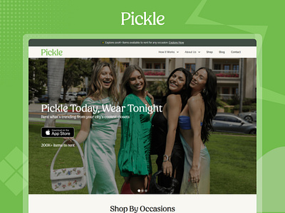 Pickle Ecommerce Website Design and Developed in Webflow cms development ecommerce website ecommerce website webflow figma design figma to webflow shopping website design ui ux design web ui webflow webflow design webflow development webflow ecommerce webflow website development website design