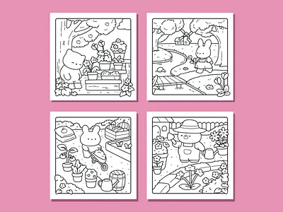 Coloring Page flower