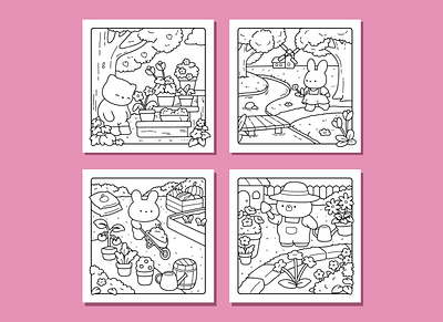 Coloring Page flower