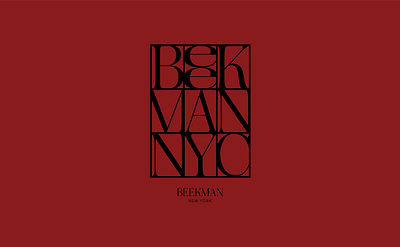 BEEKMAN NEW YORK | Brand Identity and Web Design accessories brand identity branding fashion jewelry logo logo design luxury new york