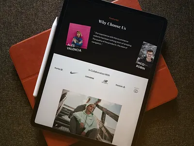 Amora - Fashion Ecommerce Landing Page Kit in Mockup app buy clean commerce design e commerce framer marketplace minimal models models shirt responsive sell streetwear template ui ux website