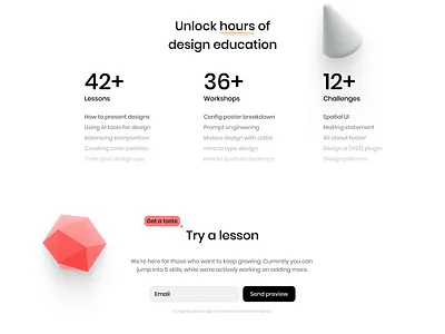 Design Education Web Exploration design exploration ui ux website