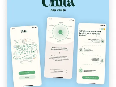 Unita Mobile app app design branding figma figma ui ux graphic design mobile design ui ui ux ux