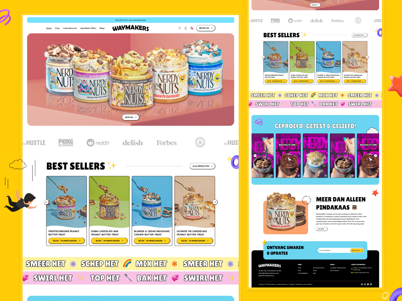 Example of Shopify Ecommerce Web Design/Development