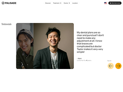 dental clinic landing page website design character clean clinic dental design doctor figma framer graphic design illustration kids landing page light seamless serif simple tooth ui ux web