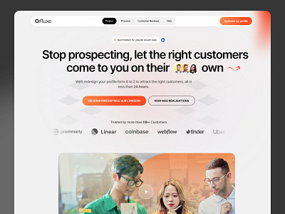Website Design for LinkedIn Personal Branding Services creator portfolio website landing page linkedin linkedin consultant website linkedin creator website linkedin personal branding personal branding website web design