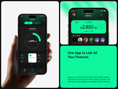 Finance App Design app design budget app crypto app finance app fintech ui mobile mobile app mobile banking modernui neobankdesign personal finance productdesign ui ux