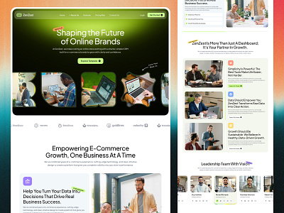 About Page - For SaaS Website Template about page about us page business management creative design dashboard design ecommerce figma homepage landing page modern design saas typography ui ui ux design visual design web design web template web ui website design