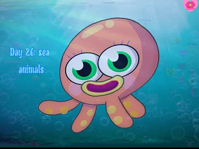 Maycean Day 26: sea animals art post art tag digital art drawing fan art illustration