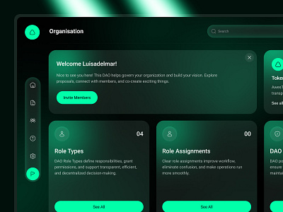DAO Membership Tiers UI blockchainux daodesign dappdesign governanceux membershiptiers tokengatedaccess uxui web design web site web3 web3community web3ui website