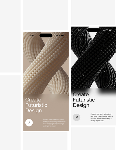 Create Futuristic Design 🚀 3d animation branding graphic design logo motion graphics ui