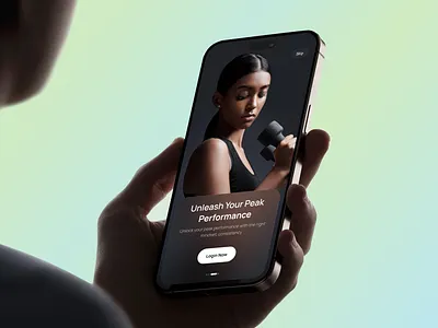 Fitness Tracker App-Splash screen app loading best app design fitnessappdesign fitnesstrackerapp habittrackerapp health tracking interface interface design minimal mobile mobile app mobile app splash screen mobile onboarding mobile ui onboarding onboardingui opening screen splash screen splashscreen ui ux