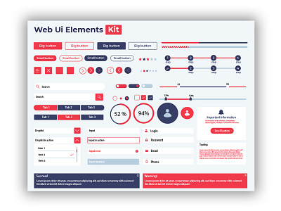 UI KIT branding design designing desiningtrending dribble dribbletrend graphic graphic design illustration logo post topusers trend trending ui uikit vector