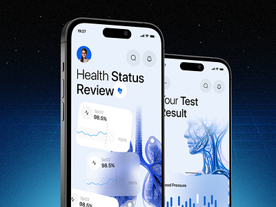 Health care application mobile ui design app app design b2b broker clinic design health healthcare insurance ios medical medical care medtech mobile mobile app pmr saas telemedecine uhr uxdesign