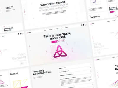 Crypto Landing Page blockchain crypto crypto design crypto landing page cryptocurrency website defi exchange finance fintech investment landing nft platform saas stacking taiko token trading web3