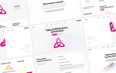 Crypto Landing Page blockchain crypto crypto design crypto landing page cryptocurrency website defi exchange finance fintech investment landing nft platform saas stacking taiko token trading web3