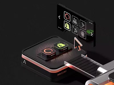 3D Animation For Apiant.com 3d 3d animation 3d animations 3d art 3d icon 3d illustration 3d tech 3d visual 3d website 3d website animation 3dart c4d cinema4d