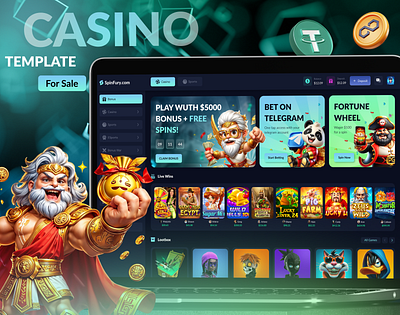 Casino Website bet betting betting app casino casino app casino experience casino home casino mobile app casino template casino website crypto dashboard gambling gambling website game design interface modern redesign ui ux