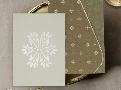 Yellow Metal Matte Floral Themed - Foil Stamped Wedding Invite foil embossed invitations