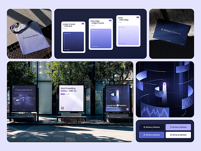 Branding for Trading Platform banking broker platform cryptocurrency digital banking finance financial fintech ico invest investment landing landing page payment system saas token trading web app webdesign website