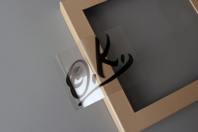 O.K. Die Cut Clear Vinyl Stickers branding clear stickers custom stickers design graphic design labels logo logo design sticker design sticker printing stickers transparent stickers typography